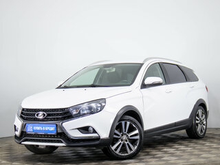 2021 Lada (ВАЗ) Vesta SW I, белый, 839000 рублей, вид 3
