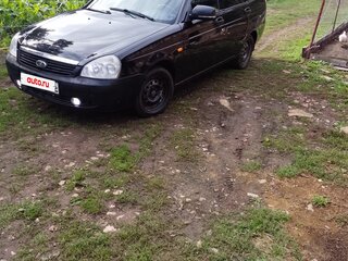 2011 Lada (ВАЗ) Priora I, чёрный, 160000 рублей, вид 1