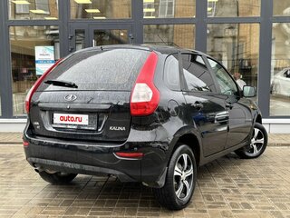 2013 Lada (ВАЗ) Kalina II, чёрный, 390000 рублей, вид 3