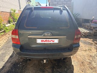 2008 Kia Sportage II, зелёный, 835000 рублей, вид 3