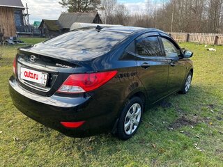 2012 Hyundai Solaris I, чёрный, 450000 рублей, вид 5