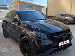 2017 Mercedes-Benz GLE Coupe 400 I (C292), чёрный, 3750000 рублей, вид 2