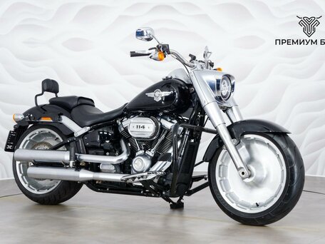 2018 Harley-Davidson Fat Boy, чёрный, 1899000 рублей, вид 5