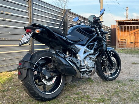 2012 Suzuki SFV 650 Gladius, чёрный, 380000 рублей, вид 5