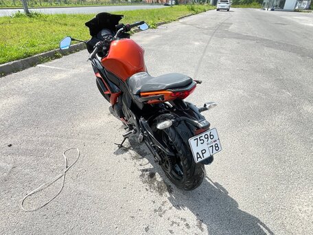 2014 Kawasaki Ninja 400, оранжевый, 420000 рублей, вид 4