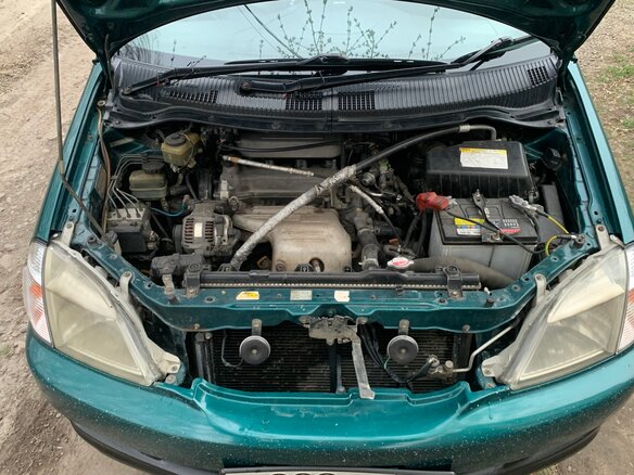 1999 Toyota Nadia, зелёный, 570000 рублей - вид 12