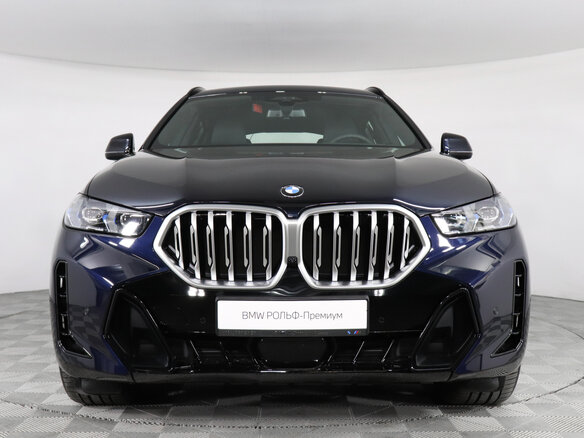 2025 BMW X6 40i III (G06) Рестайлинг, синий, 14700000 рублей - вид 1