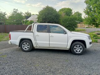 2011 Volkswagen Amarok I, белый, 1250000 рублей, вид 2
