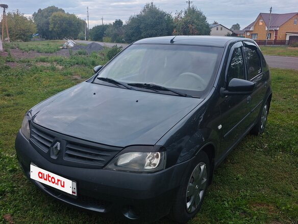 2008 Renault Logan I, серый, 520000 рублей