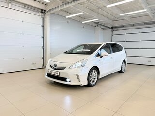 2012 Toyota Prius Alpha I (ZVW40/41), белый, 1349000 рублей, вид 2