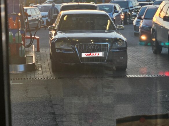 2004 Audi A8 Long II (D3), чёрный - вид 6