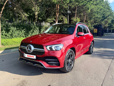 2021 Mercedes-Benz GLE 300 d II (V167), красный, 5850000 рублей, вид 2