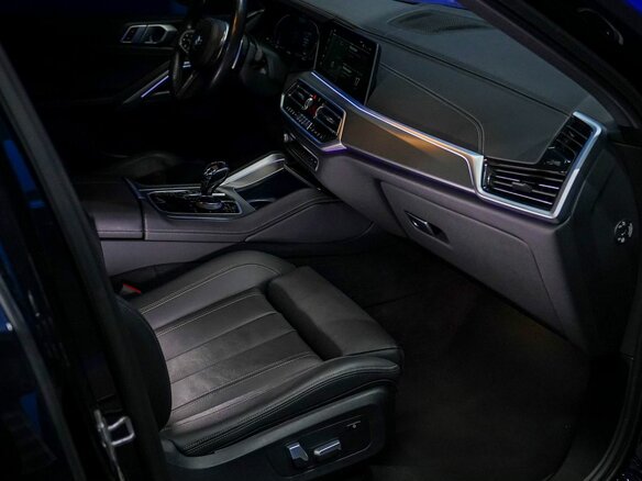 2021 BMW X6 30d III (G06), синий - вид 11