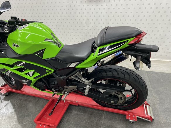 2014 Kawasaki Ninja 250R, зелёный, 345000 рублей - вид 13