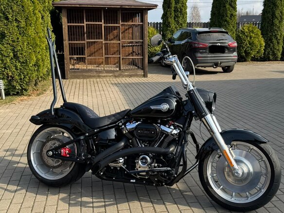 2023 Harley-Davidson Fat Boy, чёрный, 2100000 рублей - вид 6