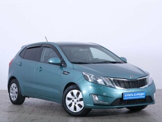 2012 Kia Rio III, зелёный, 799000 рублей, вид 1