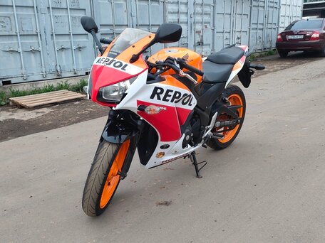 2014 Honda CBR 250R, оранжевый, 249000 рублей, вид 5