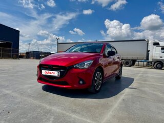 2015 Mazda Demio IV (DJ), красный, 980000 рублей, вид 1