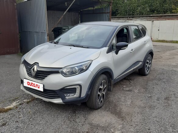 2017 Renault Kaptur I, серый, 1530000 рублей