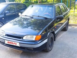 2006 Lada (ВАЗ) 2115, чёрный, 190000 рублей, вид 1