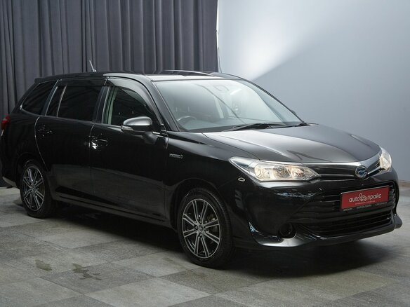 2015 Toyota Corolla Fielder XI (E160, E170, E180), чёрный, 1299000 рублей - вид 2