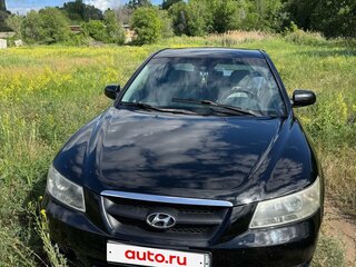 2006 Hyundai Sonata V (NF), чёрный, 550000 рублей, вид 3