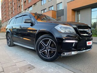 2012 Mercedes-Benz GL-Класс 500 II (X166), чёрный, 2499000 рублей, вид 2
