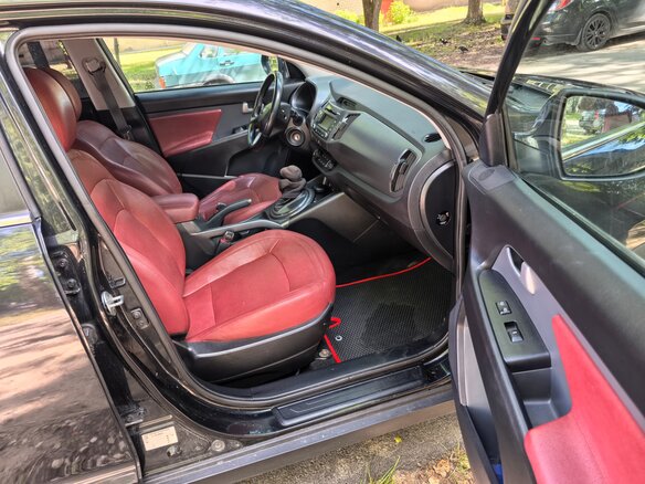 2012 Kia Sportage III, чёрный, 1200000 рублей - вид 7
