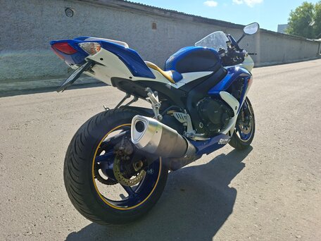 2008 Suzuki GSX-R 750, синий, 750000 рублей, вид 5