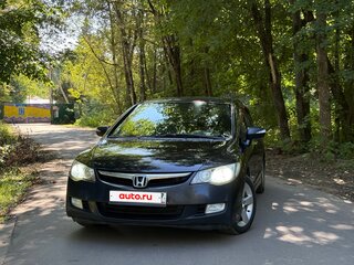 2007 Honda Civic VIII, чёрный, 670000 рублей, вид 2