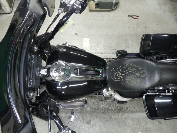 2006 Harley-Davidson Street Glide, чёрный, 660000 рублей - вид 10
