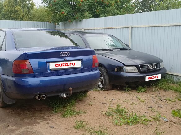 1995 Audi A4 I (B5), синий, 500000 рублей - вид 5