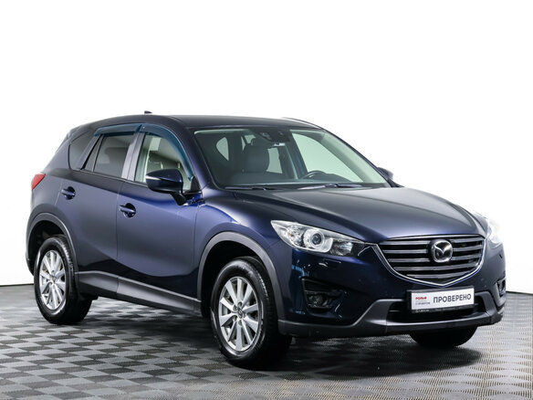 2016 Mazda CX-5 I Рестайлинг, синий - вид 2