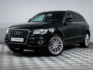 2014 Audi Q5 I (8R) Рестайлинг, чёрный, 1649000 рублей, вид 1