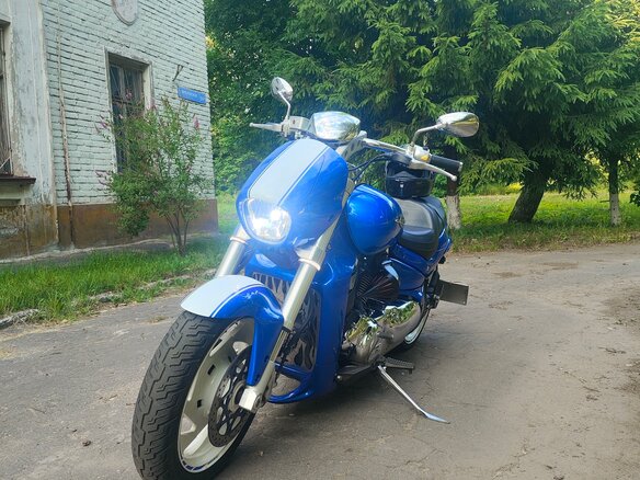 2007 Suzuki Boulevard M109R, синий - вид 1