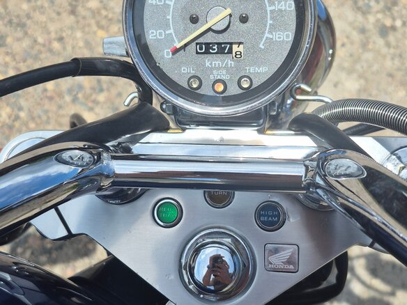 1997 Honda Steed 400, синий - вид 6