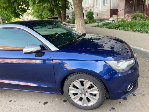 2012 Audi A1 I (8X), синий, 730000 рублей - вид 8