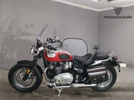 2023 Triumph Bonneville Speedmaster, красный, 1347000 рублей, вид 2