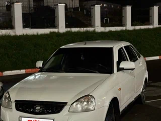 2012 Lada (ВАЗ) Priora I, белый, 190000 рублей, вид 1