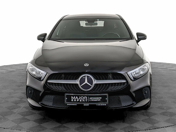 2018 Mercedes-Benz A-Класс 200 IV (W177), чёрный, 2160000 рублей - вид 1