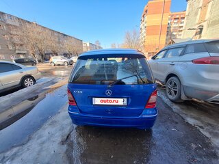 2001 Mercedes-Benz A-Класс 160 I (W168), синий, 350000 рублей, вид 2