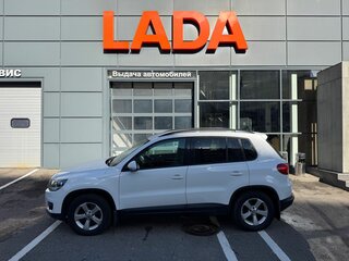 2013 Volkswagen Tiguan I Рестайлинг, белый, 1195000 рублей, вид 3