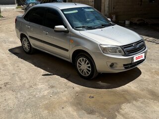 2013 Lada (ВАЗ) Granta I, серебристый, 525000 рублей, вид 3