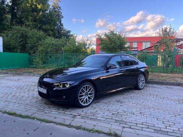 2018 BMW 3 серии 320i xDrive VI (F3x) Рестайлинг, чёрный