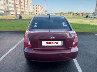 2007 Hyundai Verna II, красный, 300000 рублей, вид 3