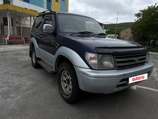 1996 Toyota Land Cruiser Prado 90 Series, синий, 1150000 рублей, вид 1