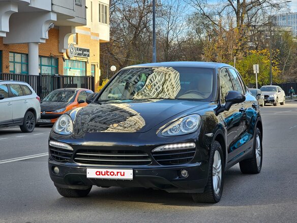 2010 Porsche Cayenne Diesel II (958), чёрный, 2799000 рублей