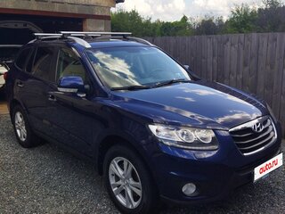 2011 Hyundai Santa Fe II Рестайлинг, синий, 1600000 рублей, вид 1