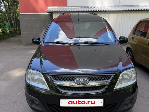 2016 Lada (ВАЗ) Largus I, чёрный - вид 1