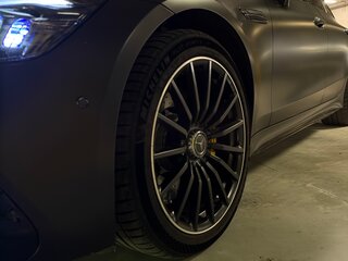 2021 Mercedes-Benz AMG GT 4-Door Coupe 53 I, серый, 10000000 рублей, вид 3
